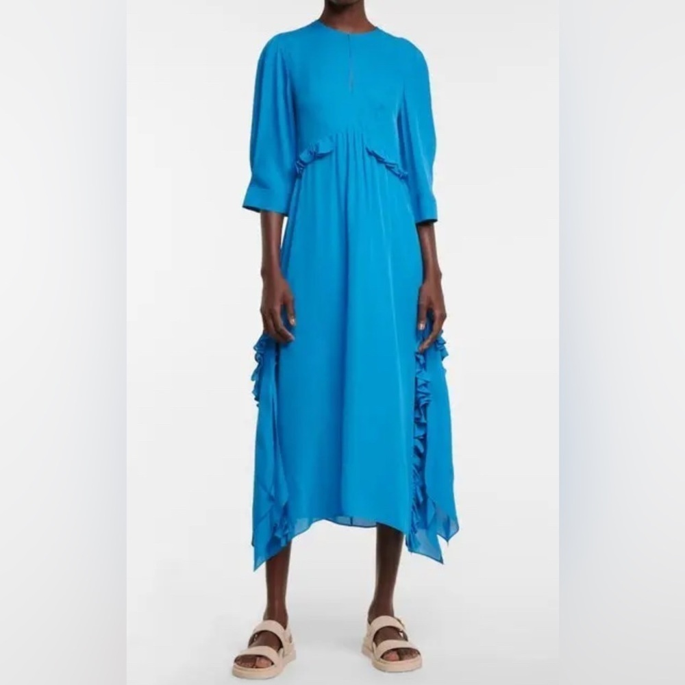 DOROTHEE SCHUMACHER  Fluid Luxury Silk Dress 6